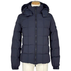 タトラス ツカーノ ダウンジャケット TUCANO 防寒 ブロック キルト アウター ダウンジャケット ネイビー メンズ ブランドアパレル 【中古】brapp