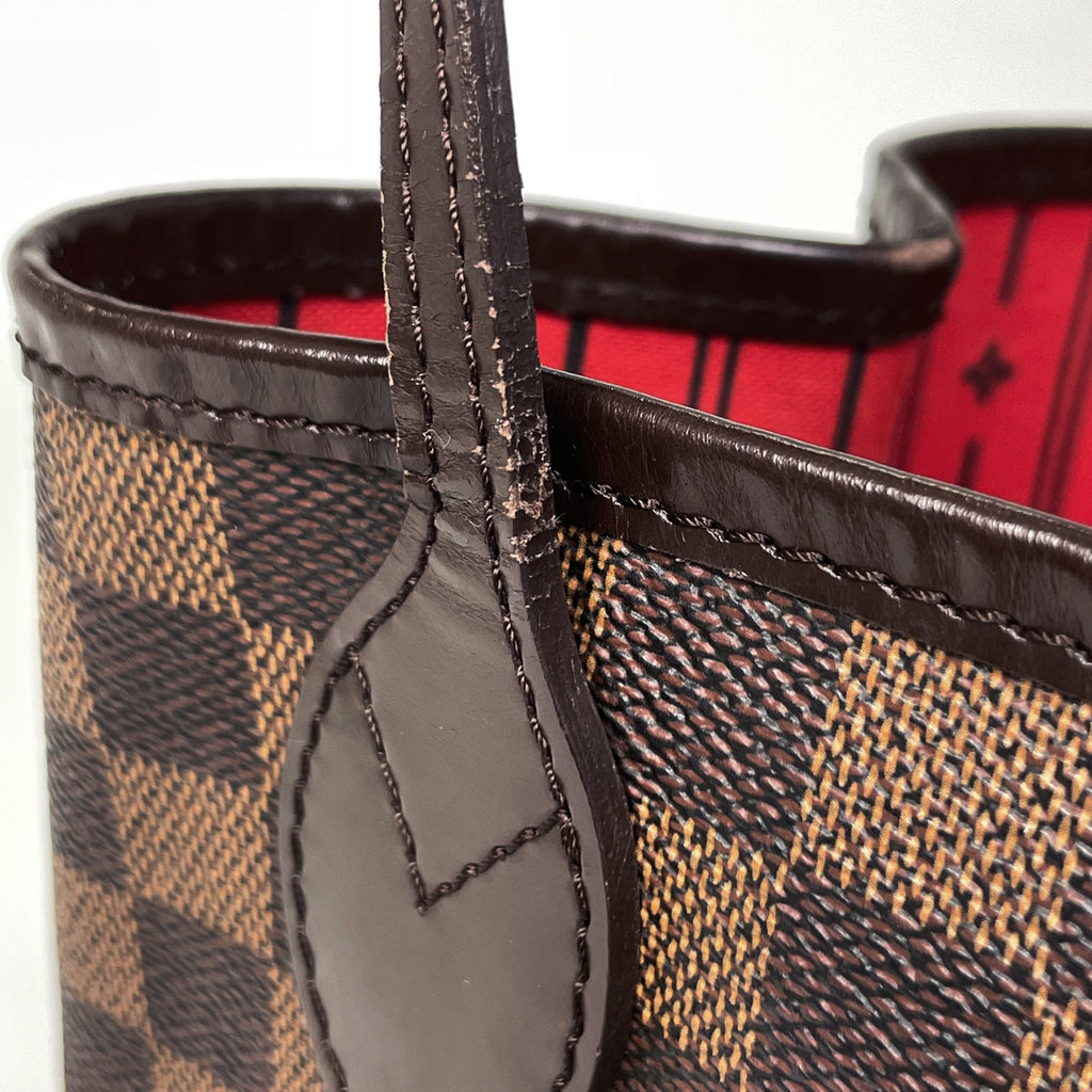 ルイ・ヴィトン ネヴァーフル MM ショルダーバッグ ショッピング トートバッグ ダミエ ブラウン N51105 レディース ブランド品（バッグ・小物） 【中古】brbag