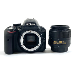 ニコン Nikon D3300 18-55 VR II レンズキット ブラック デジタル 一眼レフカメラ 【中古】cambb