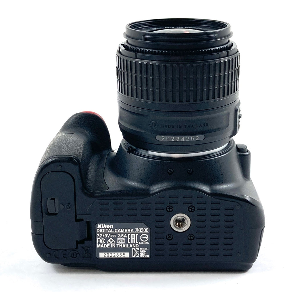 ニコン Nikon D3300 18-55 VR II レンズキット ブラック デジタル 一眼レフカメラ 【中古】cambb