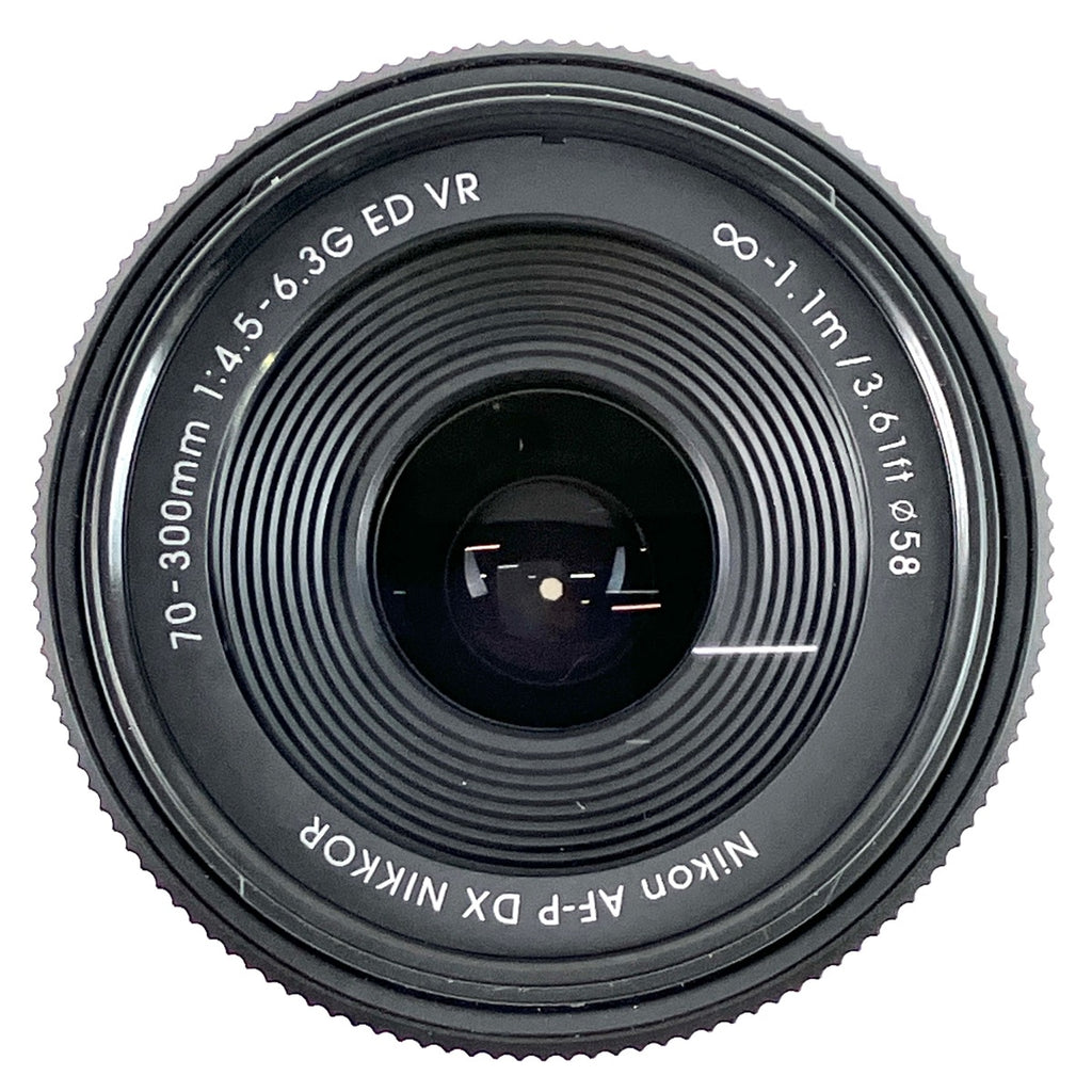 ニコン Nikon AF-P DX NIKKOR 70-300mm F4.5-6.3G ED VR［ジャンク品］ 一眼カメラ用レンズ（オートフォーカス） 【中古】cambb