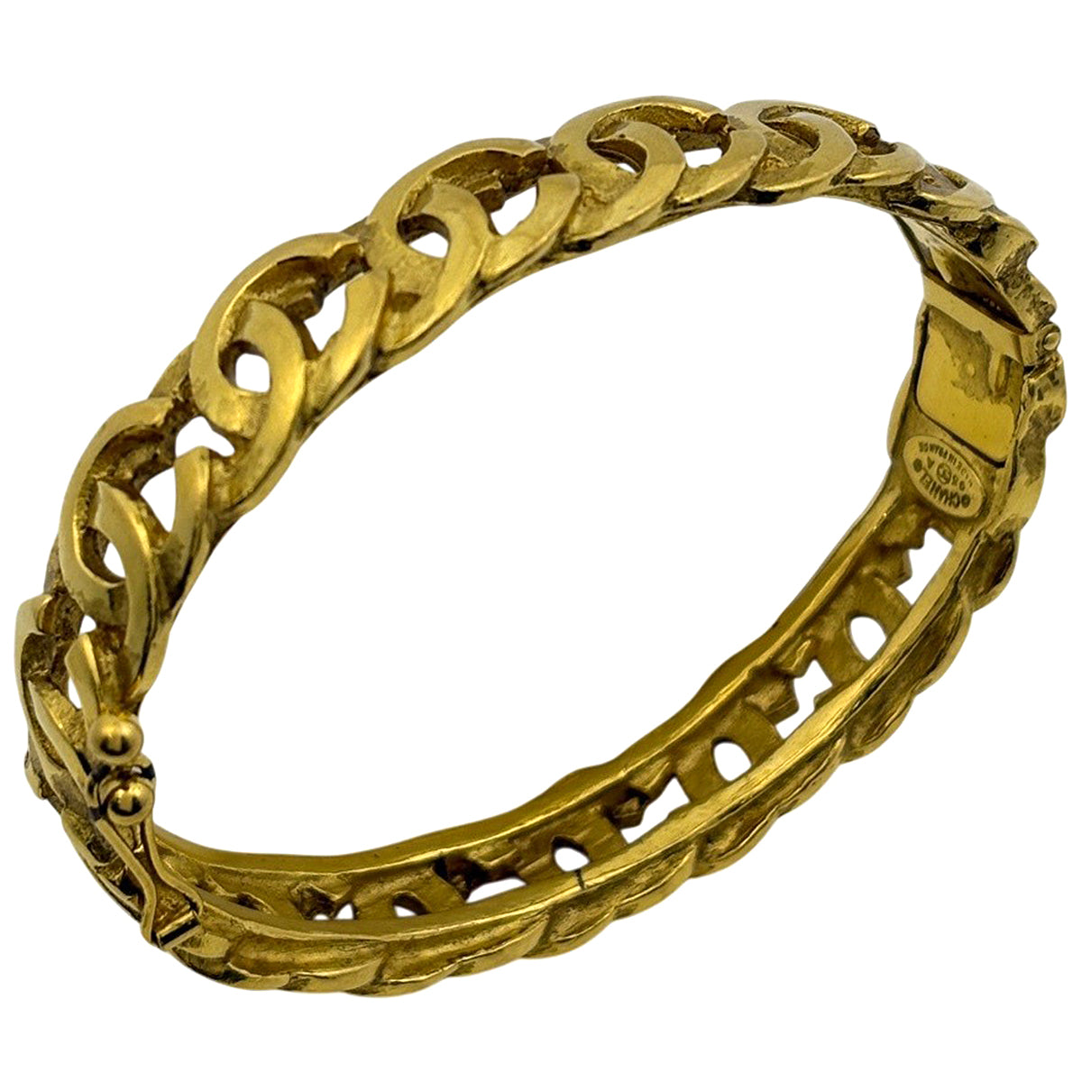 シャネル ココマーク ブレスレット 腕輪 ブレスレット GP ゴールド レディース ブランド品(アクセサリー) 【中古】bracc