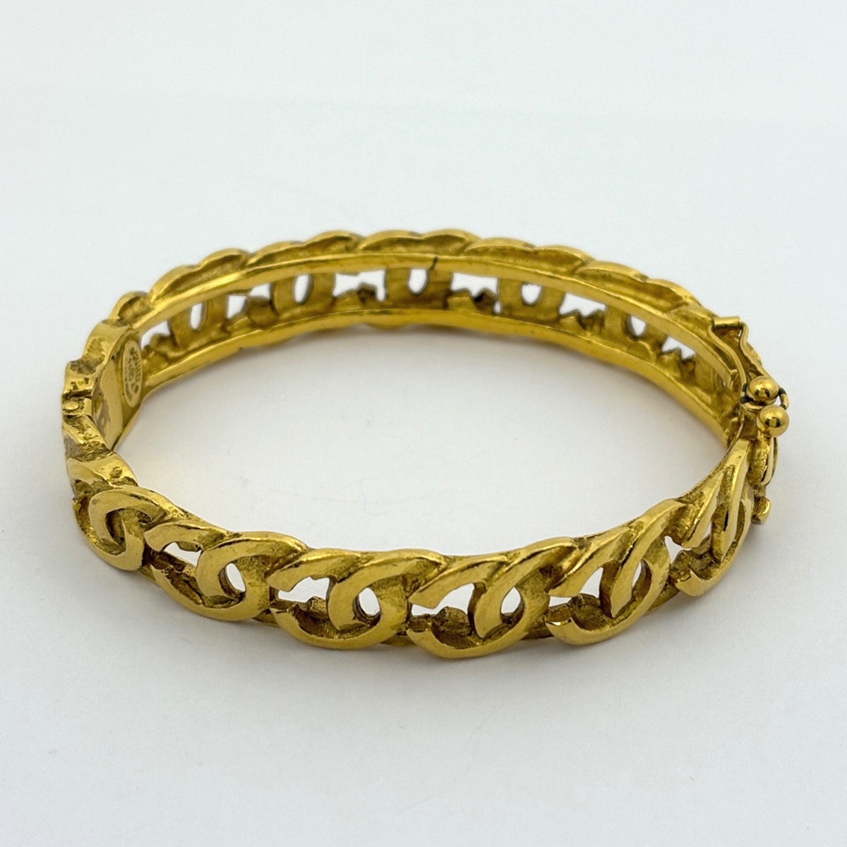 シャネル ココマーク ブレスレット 腕輪 ブレスレット GP ゴールド レディース ブランド品(アクセサリー) 【中古】bracc