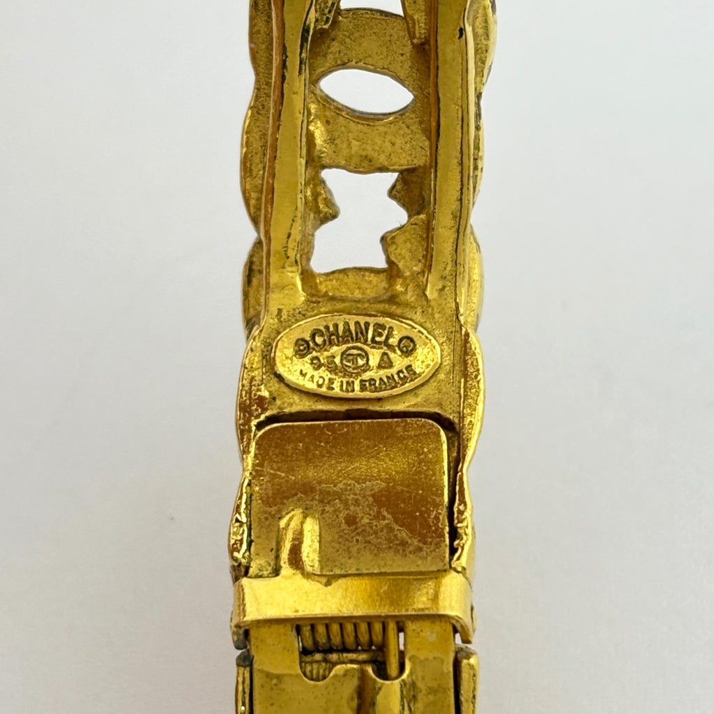 シャネル ココマーク ブレスレット 腕輪 ブレスレット GP ゴールド レディース ブランド品（アクセサリー） 【中古】bracc