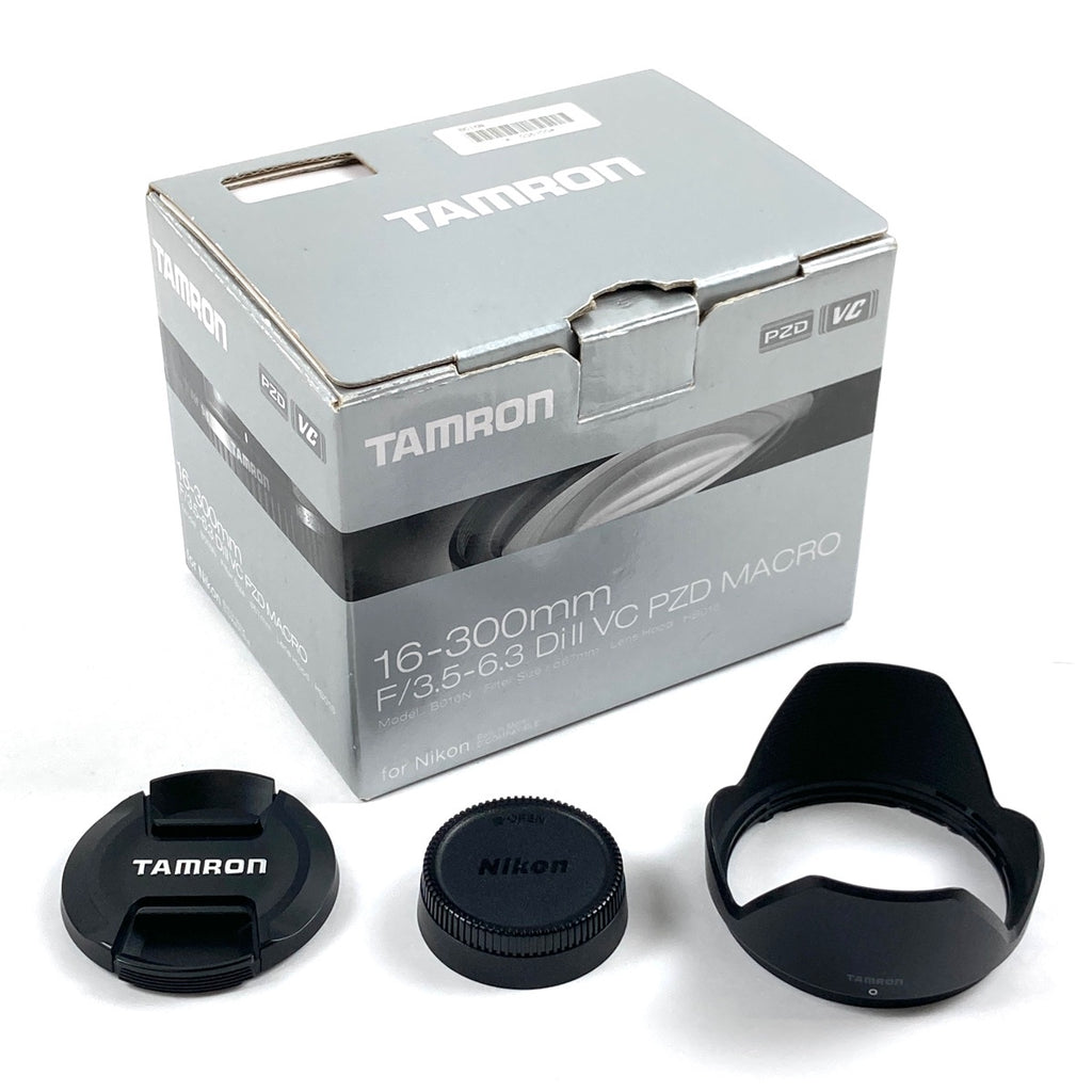 タムロン TAMRON 16-300mm F3.5-6.3 Di II VC PZD MACRO B016 (ニコンF用) 一眼カメラ用レンズ（オートフォーカス） 【中古】cambb