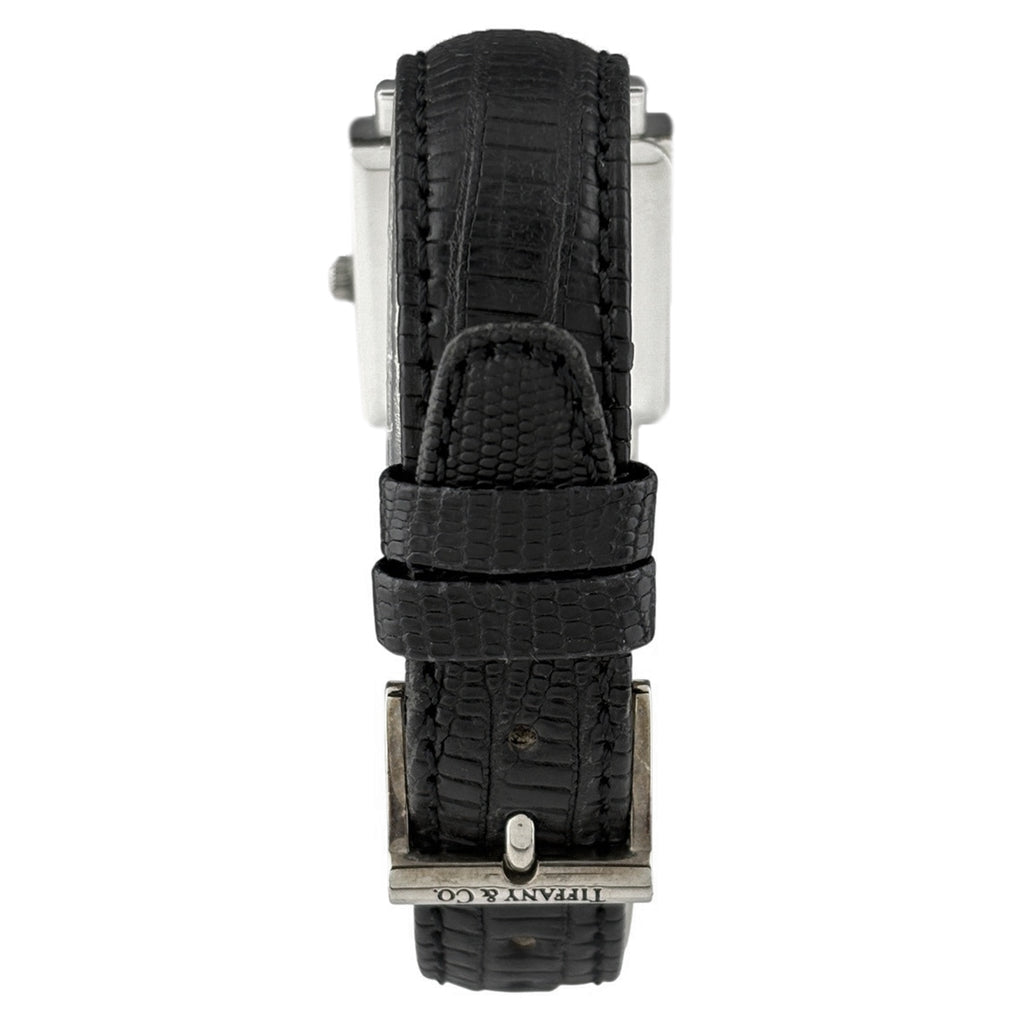 ティファニー アトラス L3640 腕時計 シルバー925 レザー クォーツ