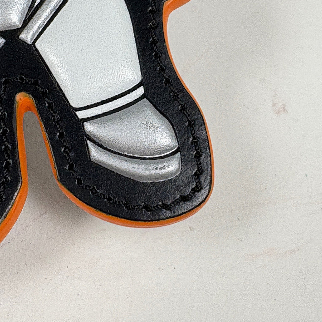 ルイ・ヴィトン ポルトクレ マスコット スペースマン キーホルダー キーリング バッグチャーム モノグラム キーホルダー レザー ホワイト マルチカラー MP2212 レディース ブランドバッグ・小物 【中古】brbag