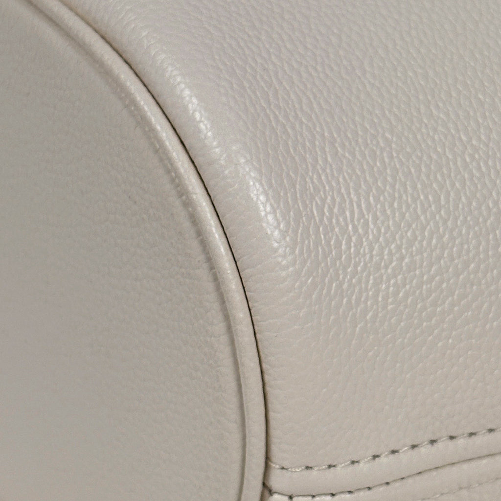 ケイトスペード ロゴ ショルダーバッグ ニューヨーク 巾着型 ショルダーバッグ レザー アイボリー KC740 レディース ブランドバッグ・小物 【中古】brbag