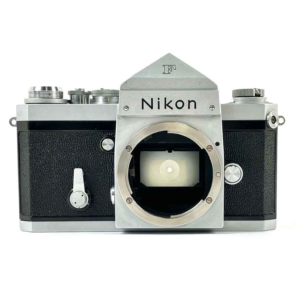 ニコン Nikon F アイレベル シルバー ボディ［ジャンク品］ フィルム マニュアルフォーカス 一眼レフカメラ 【中古】cambb
