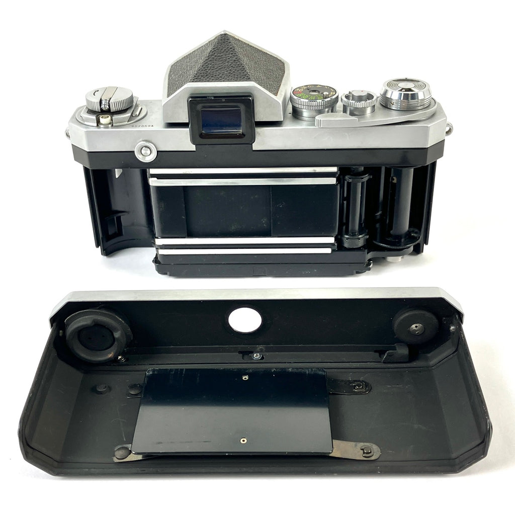 ニコン Nikon F アイレベル シルバー ボディ［ジャンク品］ フィルム マニュアルフォーカス 一眼レフカメラ 【中古】cambb