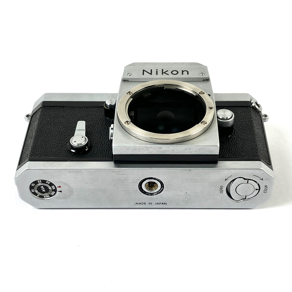 ニコン Nikon F アイレベル シルバー ボディ［ジャンク品］ フィルム マニュアルフォーカス 一眼レフカメラ 【中古】cambb