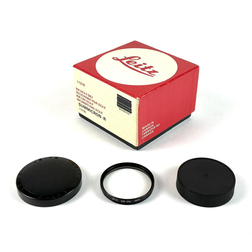 ライカ LEICA SUMMICRON-R 50mm F2 ズミクロン R-ONLY 一眼カメラ用レンズ（マニュアルフォーカス） 【中古】cambb