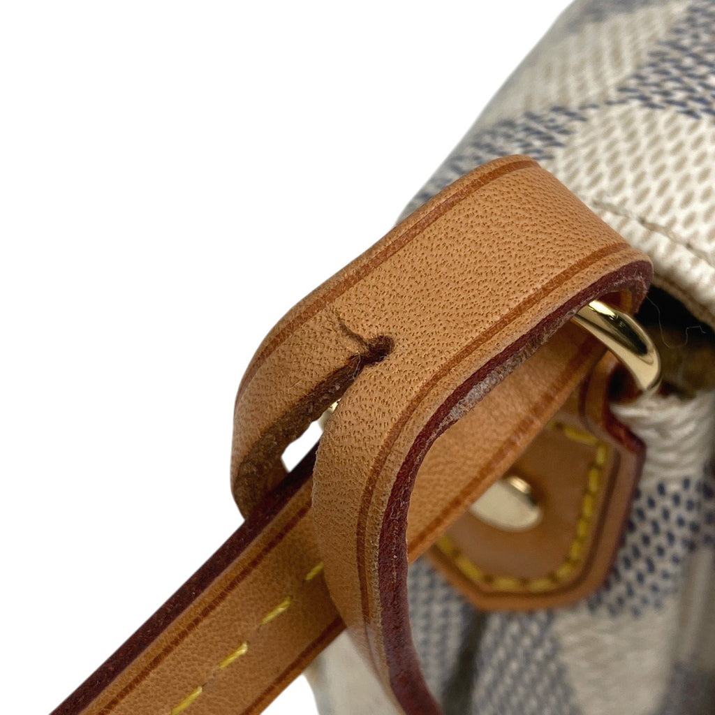 ルイ・ヴィトン フェイボリット PM ハンドバッグ クラッチバッグ 3WAY ショルダーバッグ ダミエアズール ホワイト N41277 レディース 【中古】brbag