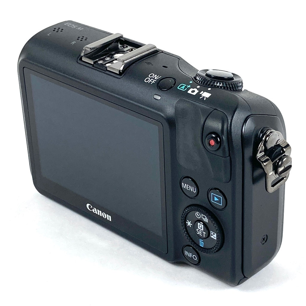 Canon EOS M ダブルレンズキット　中古 キヤノン Canon EOS M ダブルレンズキット ブラック (マウント