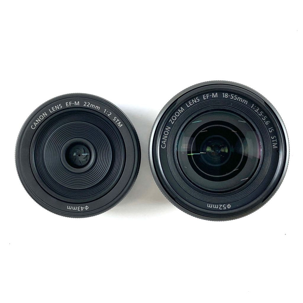 キヤノン Canon EOS M ダブルレンズキット ブラック (マウント