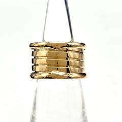 ブルガリ ビーゼロワン リング YG イエローゴールド 指輪 B-ZERO1 5バンド リング 11号 750 レディース ブランドジュエリー 【中古】brjwl