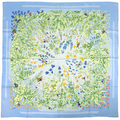 エルメス カレ90 LA PRAIRIE スカーフ シルク レディース ブランドバッグ・小物 【中古】brbag