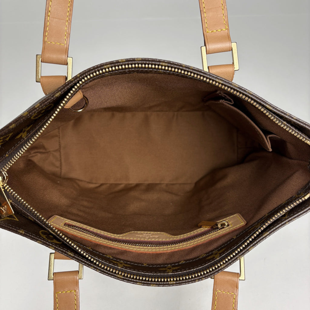 ルイ・ヴィトン カバ ピアノ ショルダーバッグ 肩掛け トートバッグ モノグラム ブラウン M51148 レディース ブランド品（バッグ・小物） 【中古】brbag