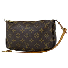 ルイ・ヴィトン ポシェット アクセソワール メイク コスメ アクセサリーポーチ モノグラム ブラウン M51980 レディース 【中古】brbag