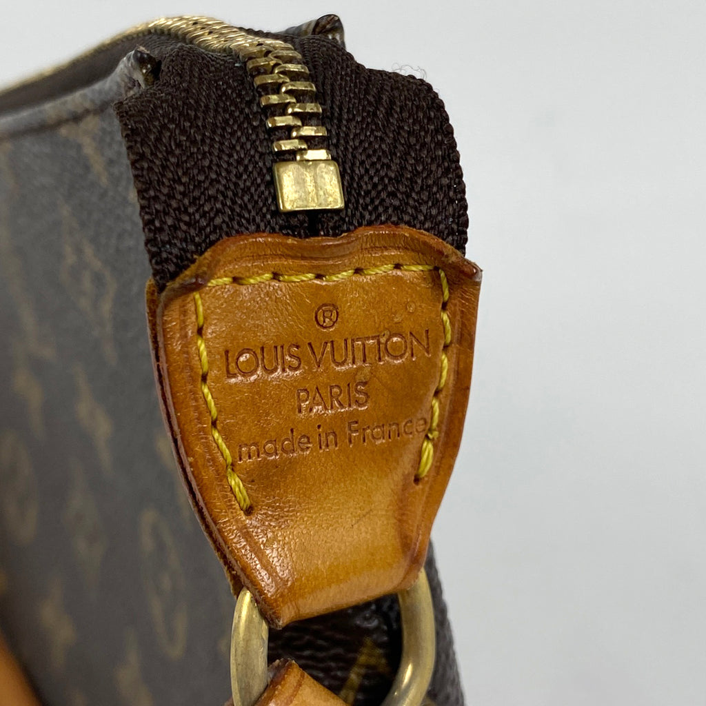 ルイ・ヴィトン ポシェット アクセソワール メイク コスメ アクセサリーポーチ モノグラム ブラウン M51980 レディース 【中古】brbag