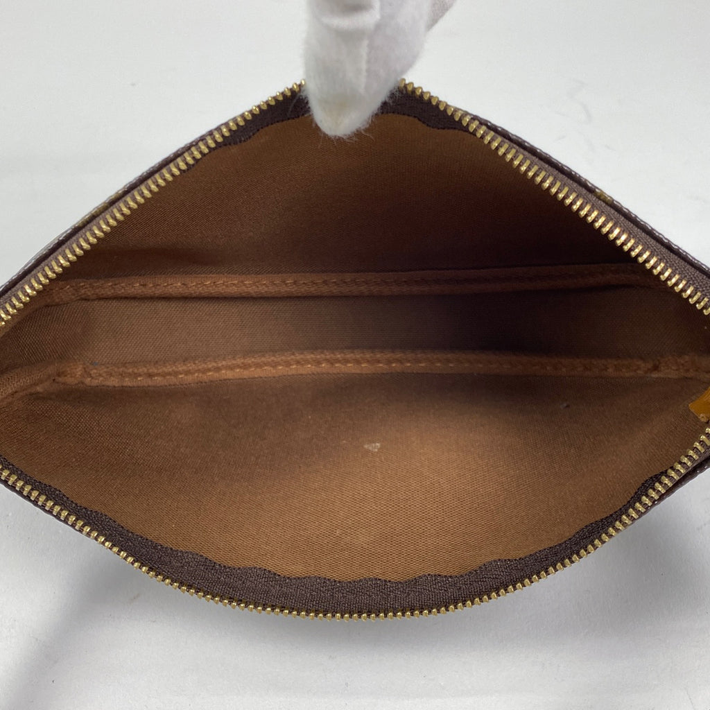 ルイ・ヴィトン ポシェット アクセソワール メイク コスメ アクセサリーポーチ モノグラム ブラウン M51980 レディース 【中古】brbag