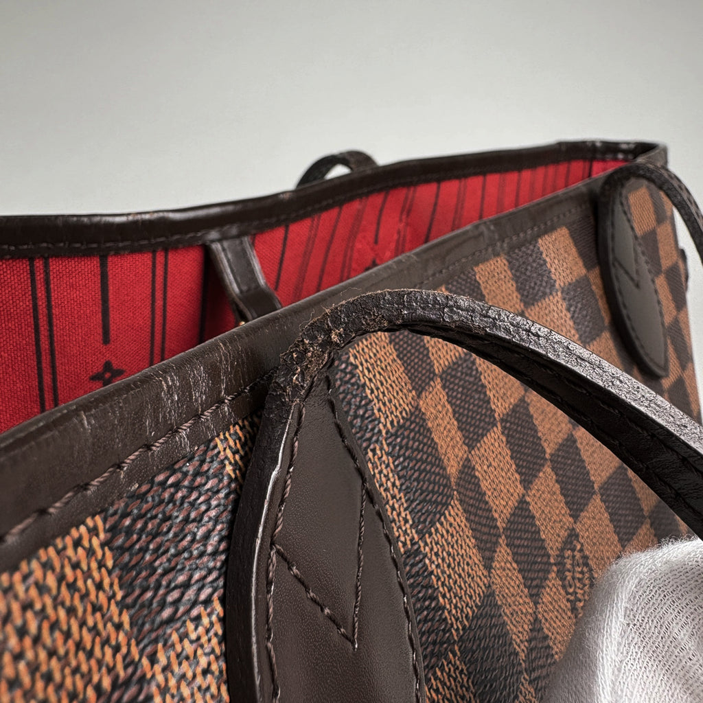 ルイ・ヴィトン ネヴァーフル MM ショルダーバッグ ショッピング トートバッグ ダミエ ブラウン N51105 レディース ブランドバッグ・小物 【中古】brbag