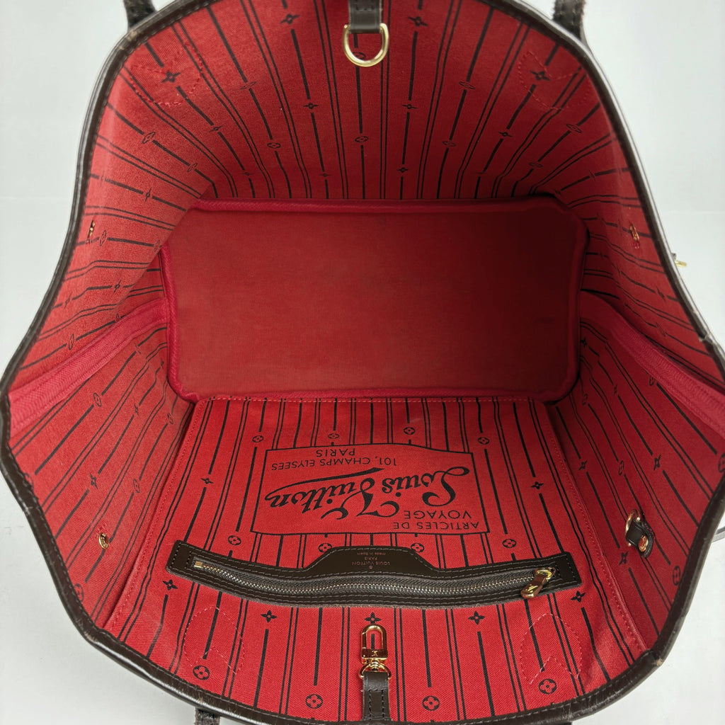 ルイ・ヴィトン ネヴァーフル MM ショルダーバッグ ショッピング トートバッグ ダミエ ブラウン N51105 レディース ブランドバッグ・小物 【中古】brbag