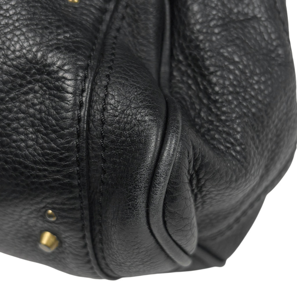 クロエ パディントン 肩掛け ハンドバッグ レザー ブラック レディース