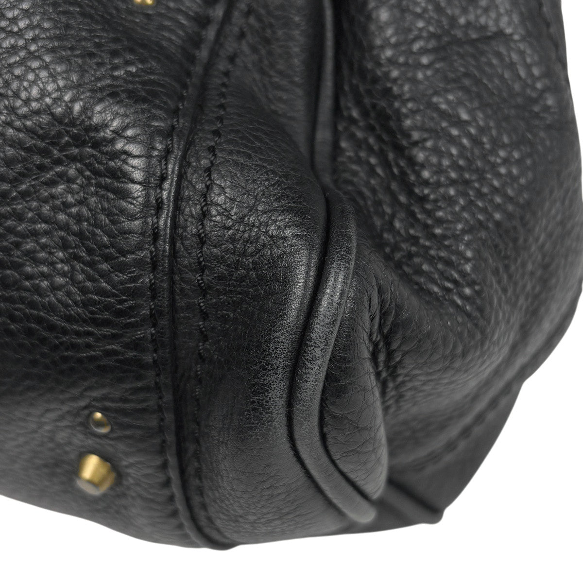 クロエ パディントン 肩掛け ハンドバッグ レザー ブラック レディース