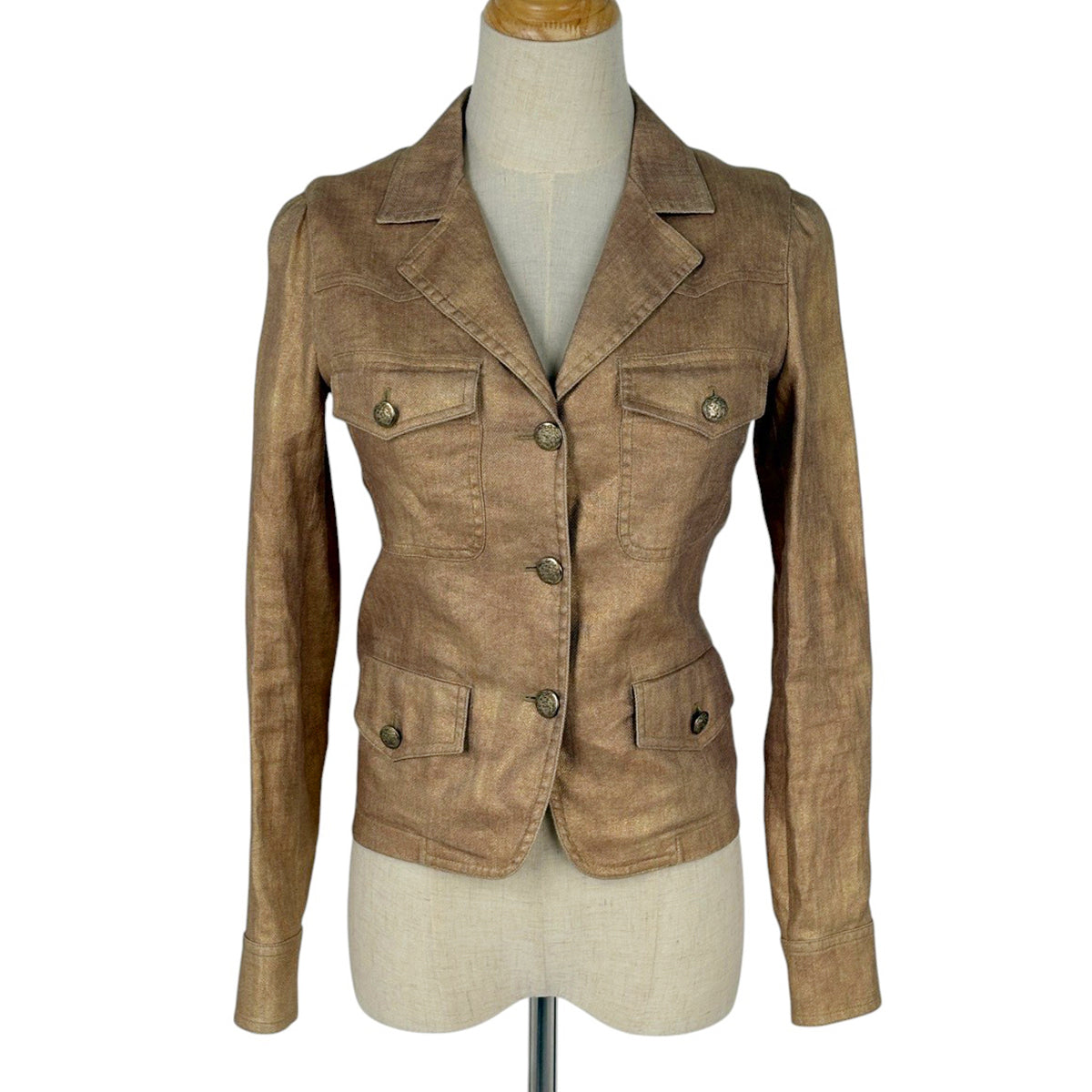 バイセル公式】シャネル ココマークボタン ジャケット セット ベスト