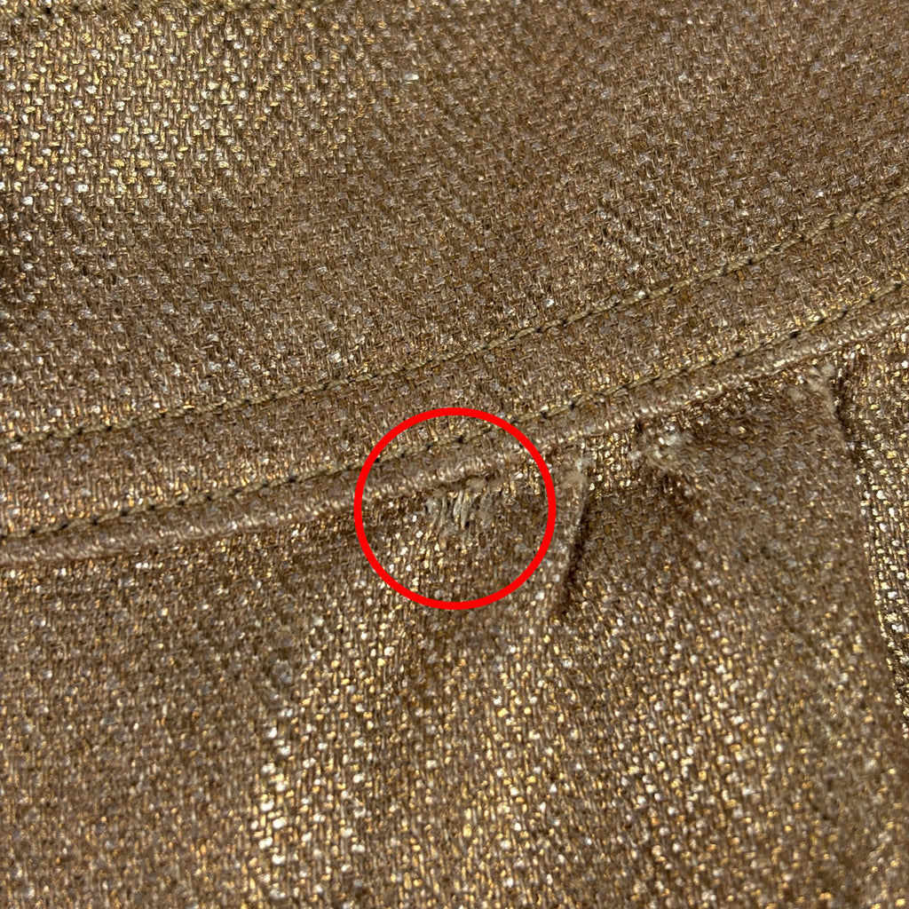 シャネル ココマークボタン ジャケット セット ベスト 05P アウター テーラードジャケット リネン シルク ゴールド レディース ブランドアパレル 【中古】brapp