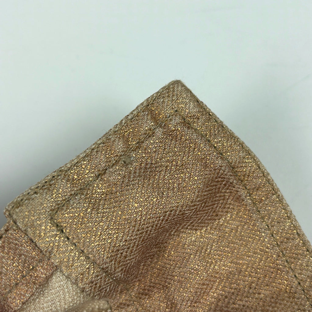 シャネル ココマークボタン ジャケット セット ベスト 05P アウター テーラードジャケット リネン シルク ゴールド レディース ブランドアパレル 【中古】brapp