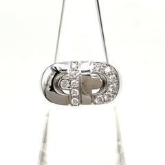 ブルガリ パレンテシ リング 指輪 メレダイヤ リング 11.5号 750 ダイヤモンド レディース ブランドジュエリー 【中古】brjwl