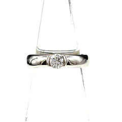 ティファニー ドッツ リング プラチナ 指輪 リング 7.5号 Pt950 ダイヤモンド レディース ブランドジュエリー 【中古】brjwl