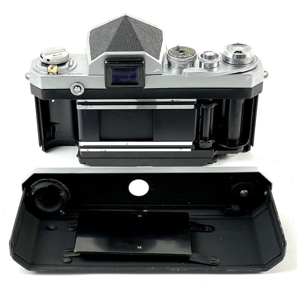 ニコン Nikon F アイレベル シルバー ボディ ［ジャンク品］ フィルム マニュアルフォーカス 一眼レフカメラ 【中古】cambb