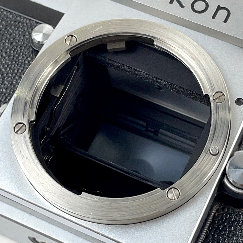 ニコン Nikon F アイレベル シルバー ボディ ［ジャンク品］ フィルム マニュアルフォーカス 一眼レフカメラ 【中古】cambb