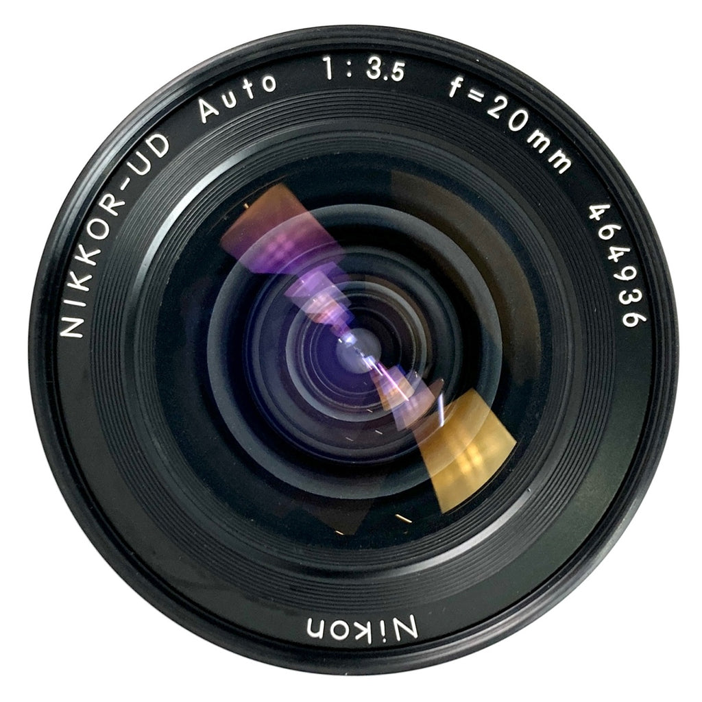 ニコン Nikon NIKKOR-UD Auto 20mm F3.5 一眼カメラ用レンズ（マニュアルフォーカス） 【中古】cambb