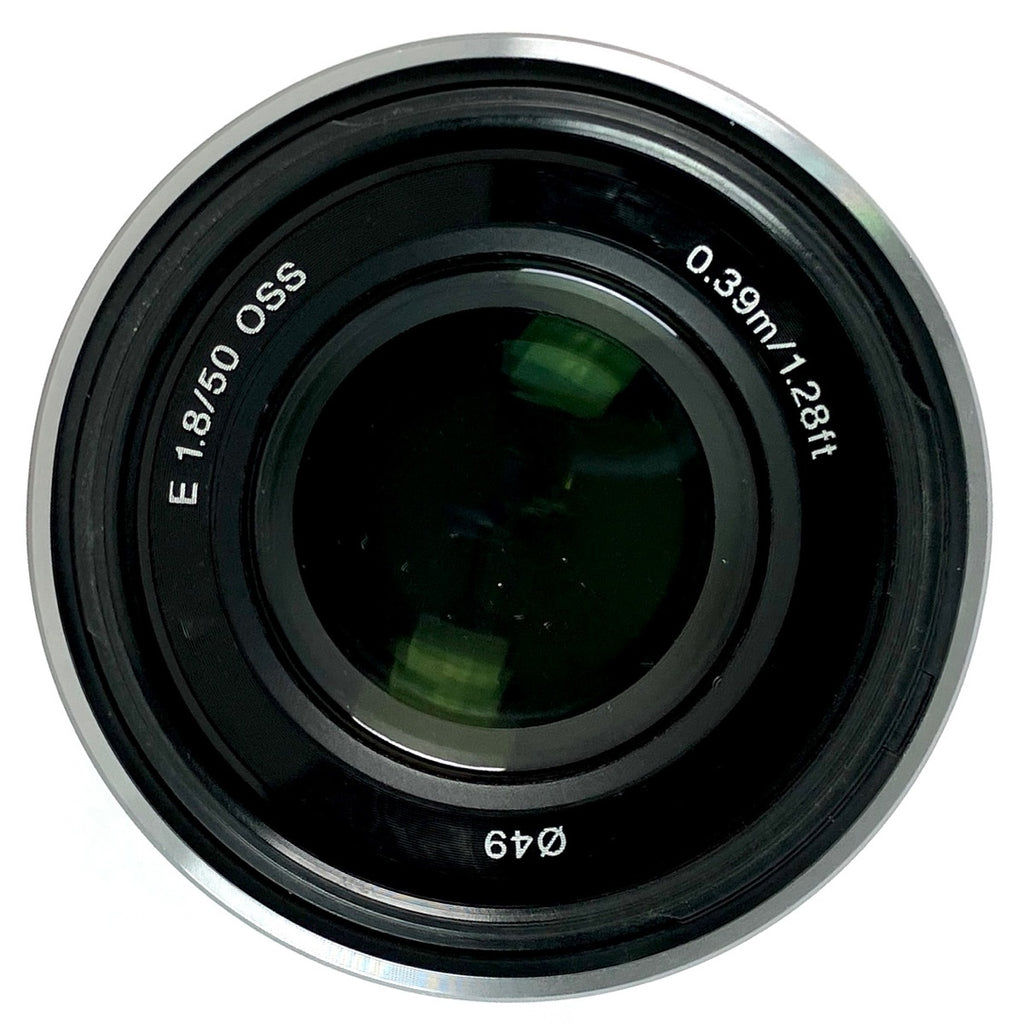ソニー SONY E 50mm F1.8 OSS SEL50F18 シルバー 一眼カメラ用レンズ（オートフォーカス） 【中古】cambb