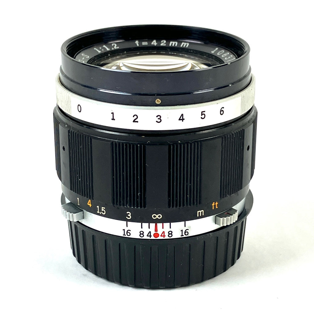 オリンパス OLYMPUS H.Zuiko Auto-S 42mm F1.2 PEN用 一眼カメラ用レンズ（マニュアルフォーカス） 【中古】cambb