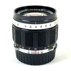 オリンパス OLYMPUS H.Zuiko Auto-S 42mm F1.2 PEN用 一眼カメラ用レンズ（マニュアルフォーカス） 【中古】cambb