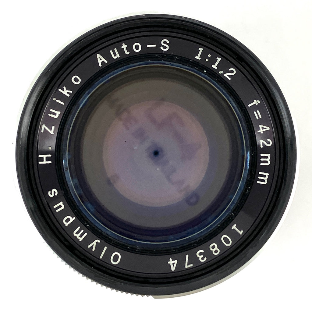 オリンパス OLYMPUS H.Zuiko Auto-S 42mm F1.2 PEN用 一眼カメラ用レンズ（マニュアルフォーカス） 【中古】cambb