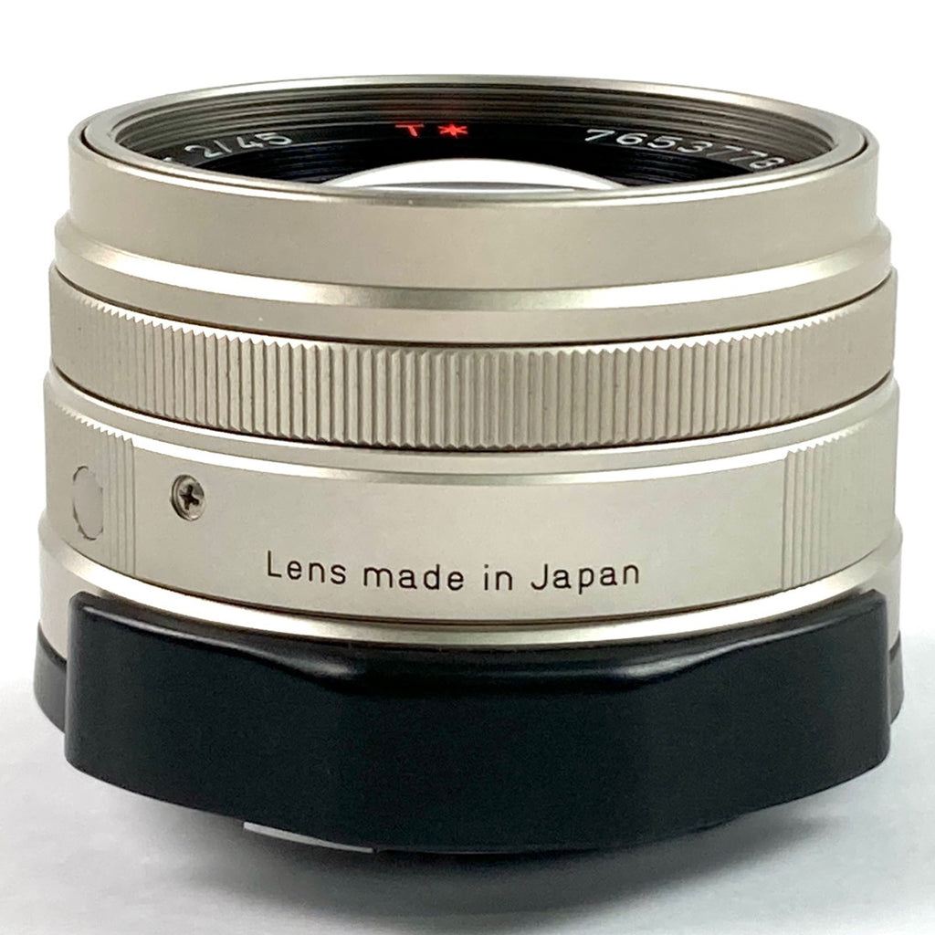 コンタックス CONTAX Planar T* 45mm F2 プラナー Gマウント レンジファインダーカメラ用レンズ 【中古】cambb