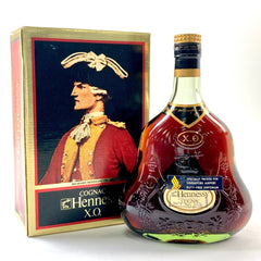 ヘネシー Hennessy XO 金キャップ グリーンボトル 700ml ブランデー コニャック 酒 【古酒】liqbb