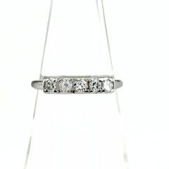 Pt850 ダイヤモンド リング 11号 0.30ct レディース ノンブランドジュエリー 中古 nbjwl