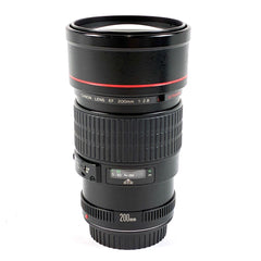 キヤノン Canon EF 200mm F2.8L USM 一眼カメラ用レンズ（オートフォーカス） 【中古】cambb