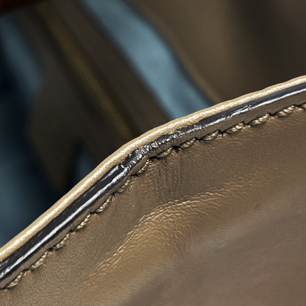 グッチ バンブー ハンドバッグ ロゴ 2WAY ショルダーバッグ シェリーライン ハンドバッグ レザー ベージュ 459076 レディース ブランドバッグ・小物 【中古】brbag