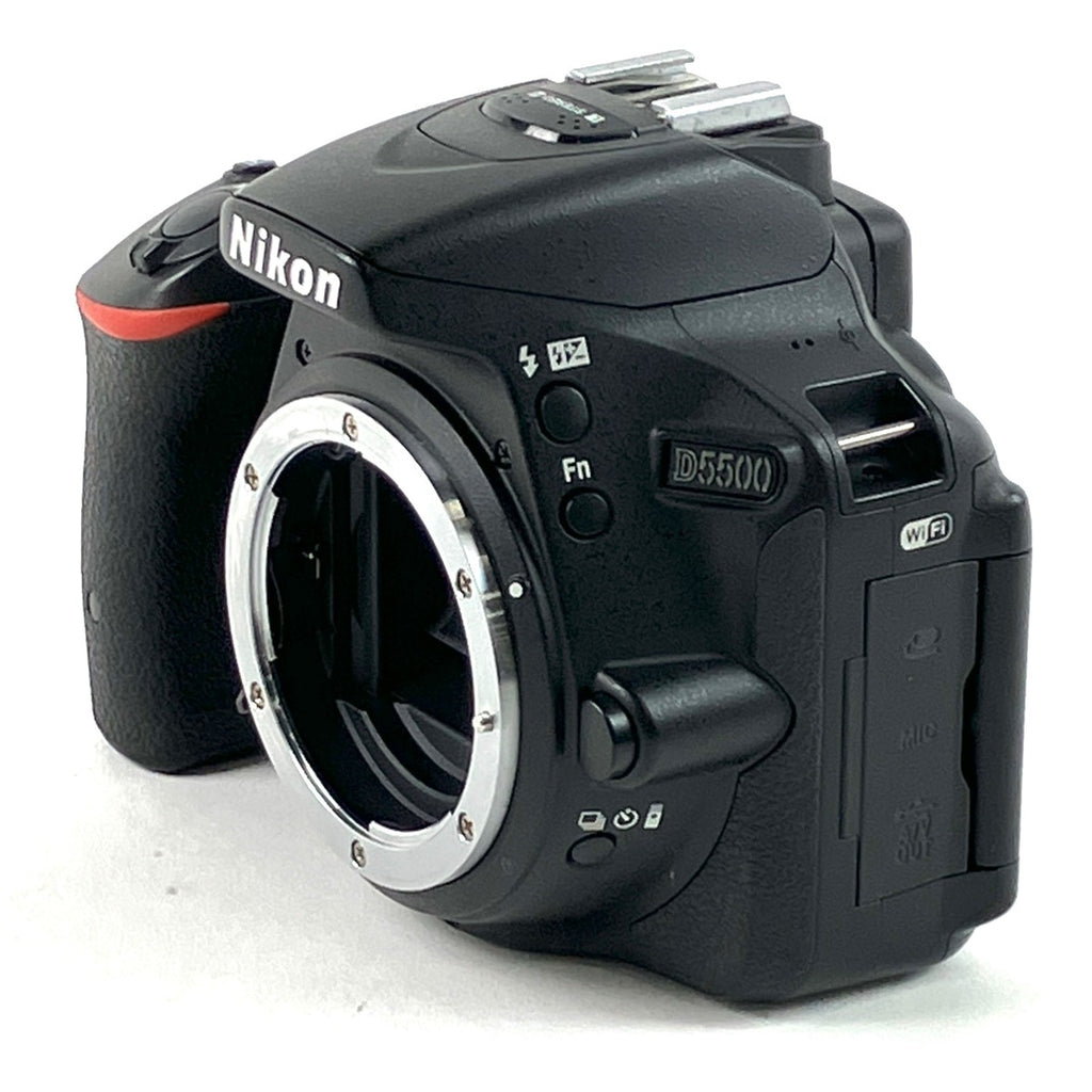 ニコン Nikon D5500 18-55 VR II レンズキット ブラック デジタル 一眼レフカメラ カメラ 【中古】cambb