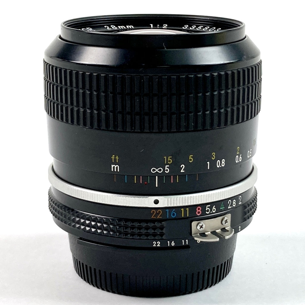 ニコン Nikon Ai NIKKOR 28mm F2 一眼カメラ用レンズ（マニュアルフォーカス） 【中古】cambb