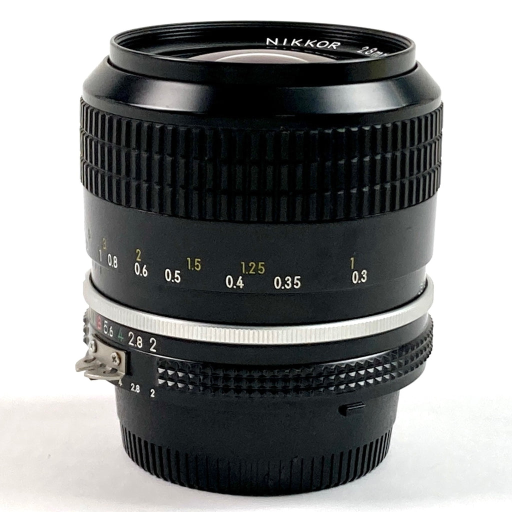 ニコン Nikon Ai NIKKOR 28mm F2 一眼カメラ用レンズ（マニュアルフォーカス） 【中古】cambb
