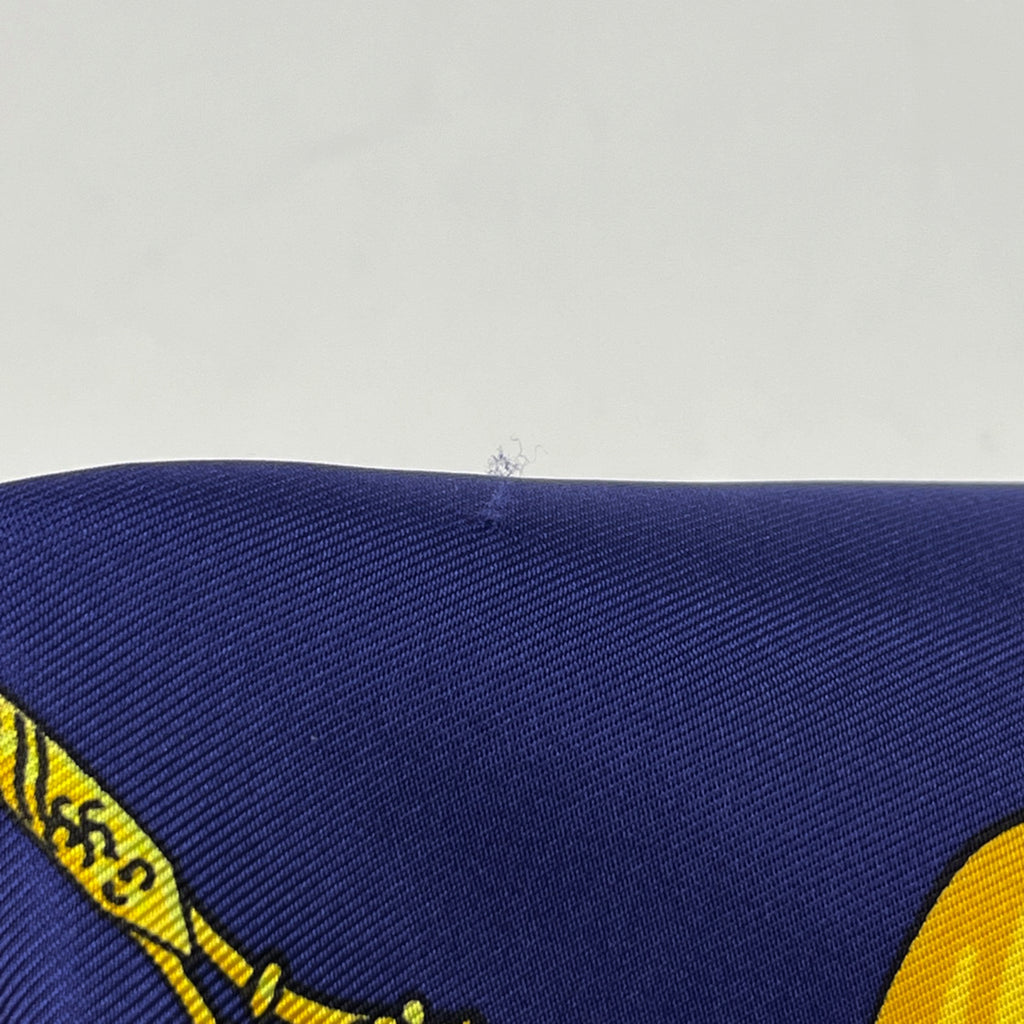 バイセル公式】エルメス カレ 90 Pelile main お針子さん スカーフ